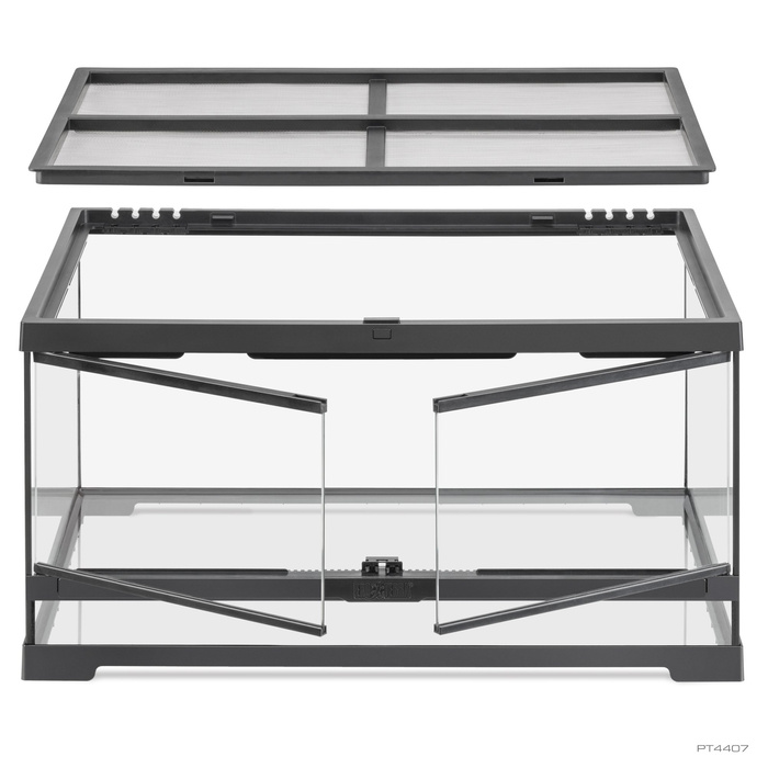 ExoTerra Terrarium Pro M niskie 60x45x30cm