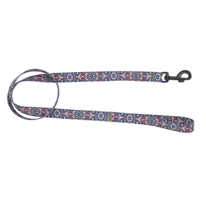 Barry King Smycz dla psa taśma Etno Mandala 20mm/120cm