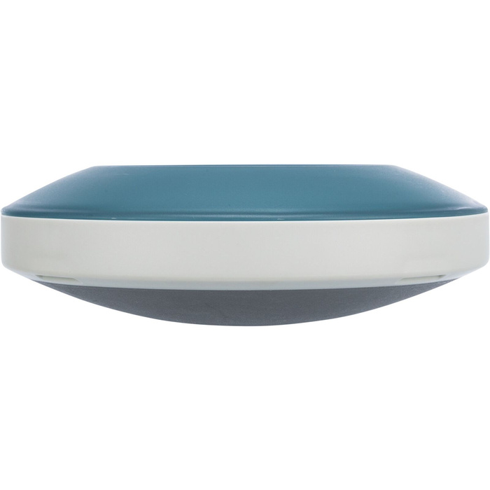 Trixie Miska dla psa Slow Feeding Rocking Bowl szara niebieska plastik/TPR 0,5l/23cm spowalniająca jedzenie