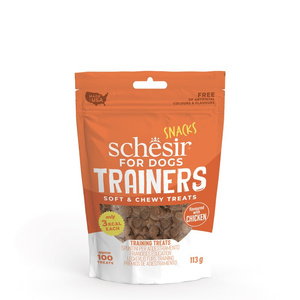 Schesir Dog Snack Training Soft&Chewy Kurczak 113g