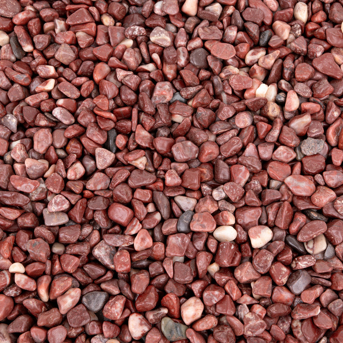 Terra Natura Kamienie polerowane Red Granite Pebble 8-12mm do akwarium terrarium 10kg/opak