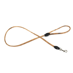 Barry King  Smycz dla psa wzór Lion okrągła 6mm/120cm