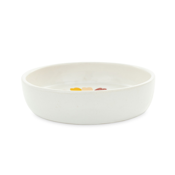 Vitapol Miska dla chomika biała nadruk Vitapol ceramiczna 150ml