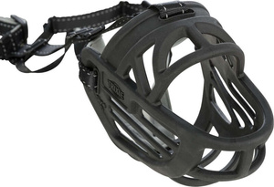 Trixie Kaganiec Muzzle Flex silikonowy S czarny