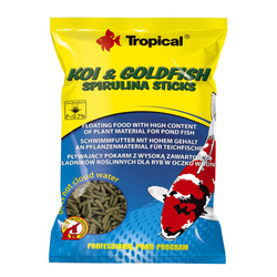 Tropical Koi&Goldfish Spirulina Sticks 1l - Woreczek