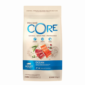 Wellness Core Ocean Salmon karma sucha dla dorosłych kotów łosoś i tuńczyk 1,75 kg