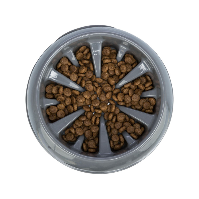 Trixie Slow Feeding różne kolory plastik/TPR 1,4l/25cm spowalniająca jedzenie