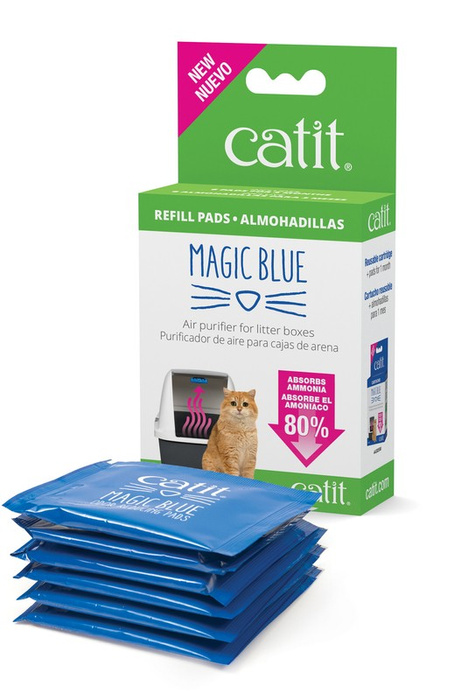 Catit Wkłady do oczyszczacza powietrza Catit Magic Blue 6szt/opak.