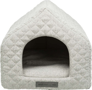 Trixie Vital Noah legowisko ortopedyczne buda jasnoszare 40×45×43cm