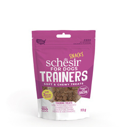 Schesir Dog Snack Training Soft&Chewy Bekon 113G