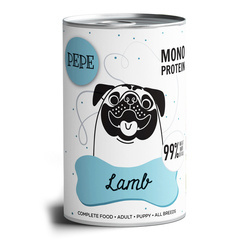 Pepe Monoprotein Lamb 400g dla psa