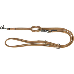 Trixie Smycz Be Nordic brązowa skórzana XS-L: 2m/8mm