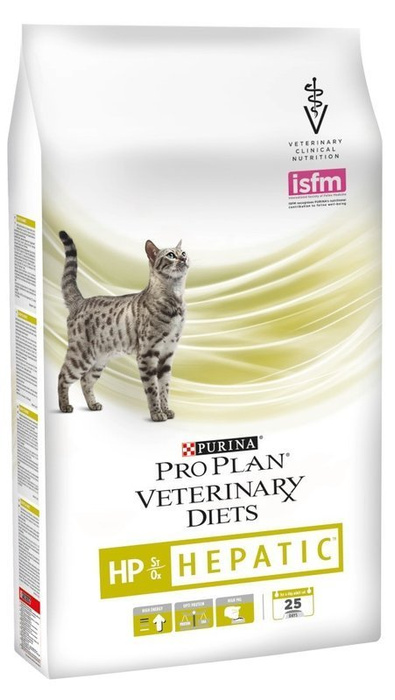 PURINA ProPlan Veterinary Diets Feline HP Hepatic z Wątróbką 1,5kg