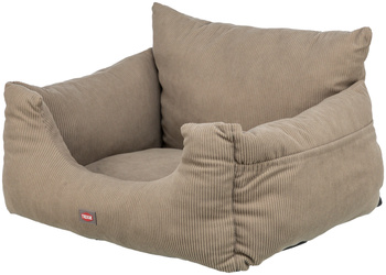 Trixie Fotelik samochodowy dla psa taupe 55x50x30cm