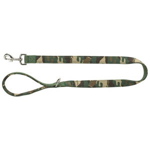 Trixie Smycz Premium podbita neoprenem XS: 1,20m/10mm kamuflaż/leśny zielony Taśma parciana