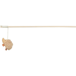 Trixie Xmas Wędka dla Kota z Pluszowym Jeżem i Kocimiętką 48 cm