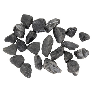 Terra Natura Kamienie kruszone Tumbled Black 20-30 mm 10 kg/opak