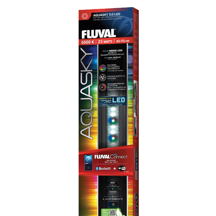 Fluval AquaSky LED 3,0 Oświetlenie do akwarium 25W 835-114,9cm bluetooth