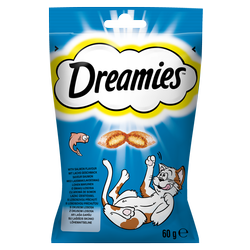 Dreamies z wyśmienitym łososiem 60g