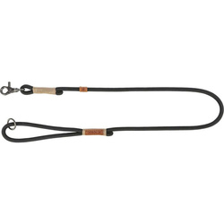 Trixie Smycz Be Nordic czarna/piaskowa linka L-XL: 1,00m/13mm