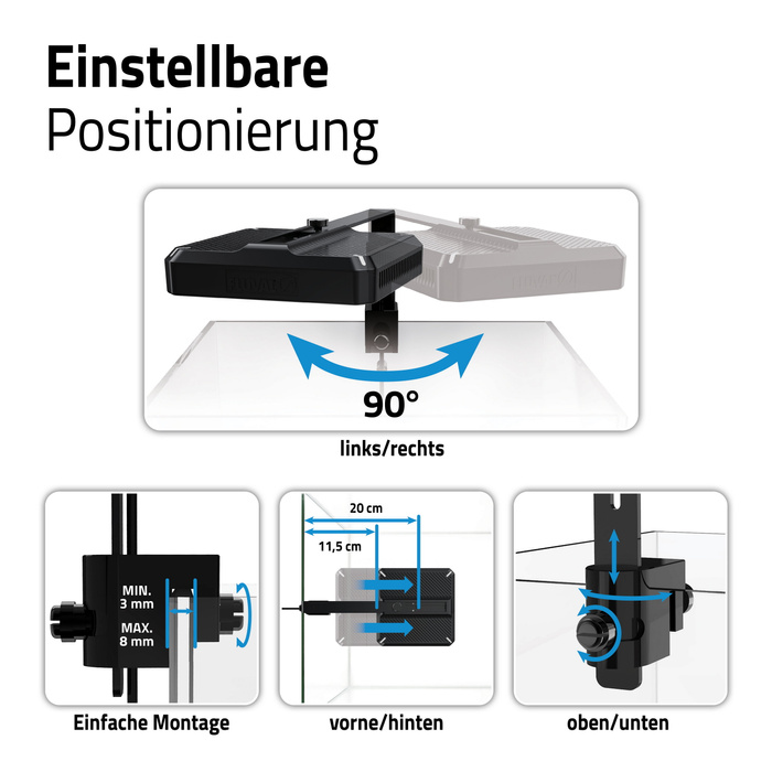 Fluval Nano Reef 4.0 LED Oświetlenie do akwarium 25W bluetooth