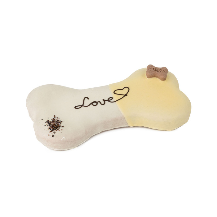 Lolo Pets Tort dla psa Love waniliowy 250g