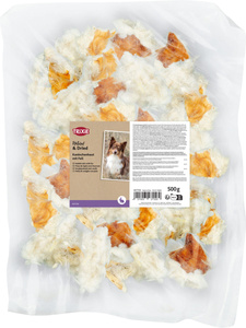 Trixie Skóra królicza z sierścią przysmak dla psa 500g