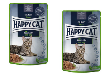 2 X HAPPYCAT CULINARY ADULT JAGNIĘCINA W SOSIE 85G