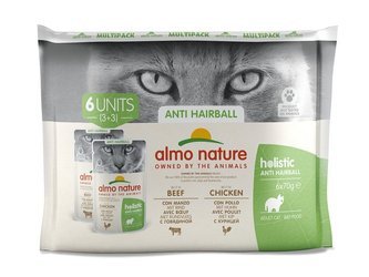 Almo Nature Multipack 6x70g Anti-Hairball