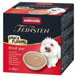 Animonda Adult Snack Pudding czysta wołowina 3x85g
