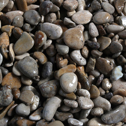 AquaDella Gravel British Brown żwirek do akwarium 4-8 mm 10 kg