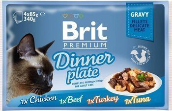BRIT Pouches Gravy Fillet Dinner Plate 4X85G