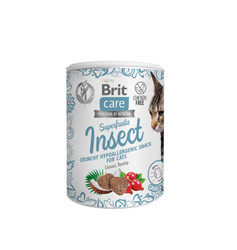 Brit Care Cat Snack Superfruits Hypoallergenic insekty 100g
