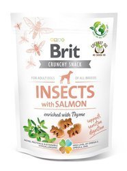 Brit Care Dog Crunchy Cracker insekty łosoś i tymianek 200g