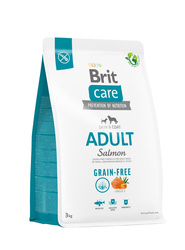 Brit Care Dog Grain-free Adult Small&Medium z łososiem 3kg
