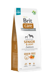 Brit Care Dog Grain-free Senior&Light z łososiem 12kg  