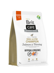 Brit Care Dog Hypoallergenic Dog Show Champion z łososiem i śledziem 3kg