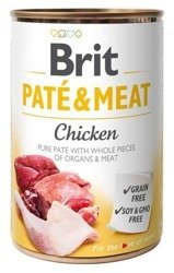 Brit Pate&Meat  z kurczakiem 400g