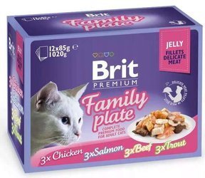 Brit Premium Family Plate w galaretce 12x85g