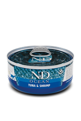 Farmina N&D Ocean Cat tuńczyk i krewetki 70g