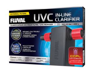 Fluval sterylizator UVC In-Line Clarifier 16 x 13 x 6,6cm 3W