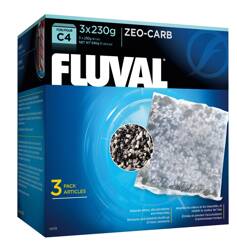 Fluval wkład węglowy Zeo-Carb do filtra C4 3x230g
