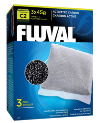 Fluval wkład węglowy do filtra C2 3x45g