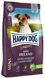 Happy Dog Sensible Mini Ireland z łososiem i królikiem 800g