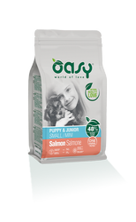 Oasy Puppy & Junior S/Mini Łosoś 800g