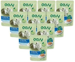 Oasy Strips Puppy & Junior z kurczakiem i ryżem 12x100g