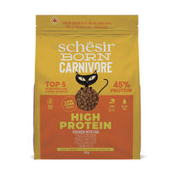 Schesir Born Carnivore Cat Dry Adult Kurczak Z Jajkiem 255g