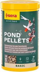 Sera Pond Pellets 1000ml/125g - pokarm letni dla ryb stawowych