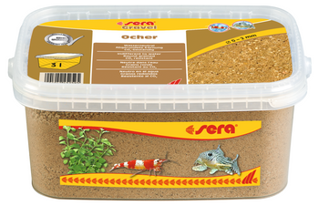 Sera Żwirek do akwarium Gravel Ocher 0 - 2 mm 3 l ochra