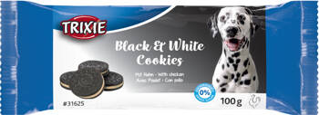 Trixie Black&White Cookies ciastka z kurczakiem 4cm 4 szt.